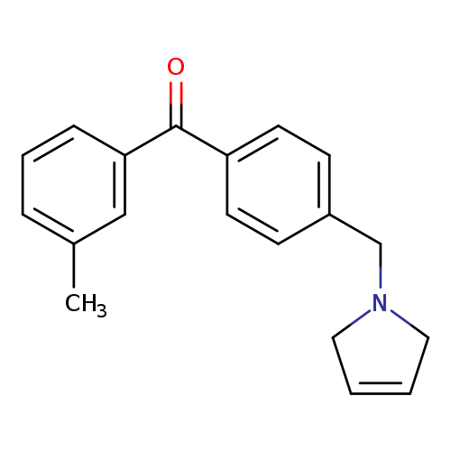 (4-((2,5-Dihydro-1H-pyrrol-1-yl)methyl)phenyl)(m-tolyl)methanone