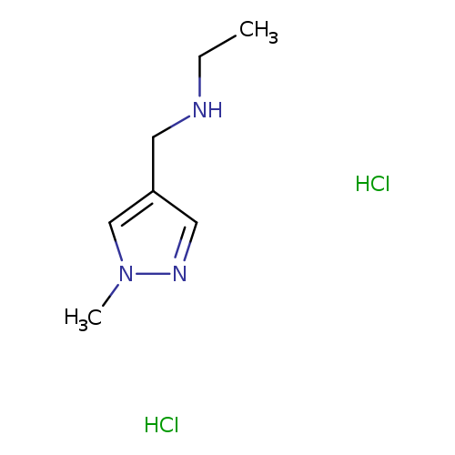 ethyl[(1-methyl-1H-pyrazol-4-yl)methyl]amine dihydrochloride
