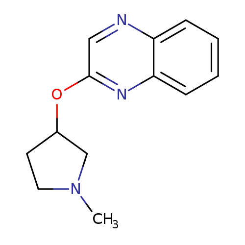 2-[(1-methylpyrrolidin-3-yl)oxy]quinoxaline