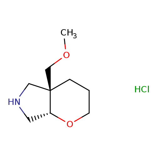 rac-(4aR,7aR)-4a-(methoxymethyl)-octahydropyrano[2,3-c]pyrrole hydrochloride, cis