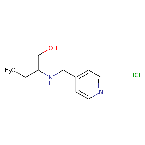 2-[(4-pyridinylmethyl)amino]-1-butanol hydrochloride
