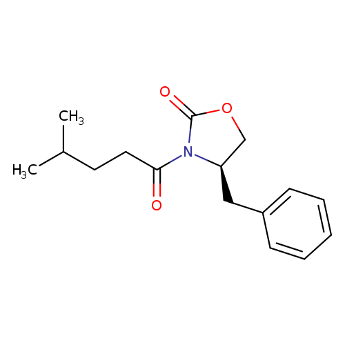 2-Oxazolidinone, 3-(4-methyl-1-oxopentyl)-4-(phenylmethyl)-, (4R)-