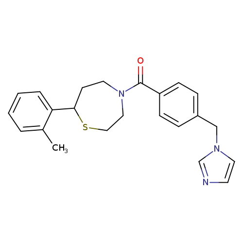 4-{4-[(1H-imidazol-1-yl)methyl]benzoyl}-7-(2-methylphenyl)-1,4-thiazepane