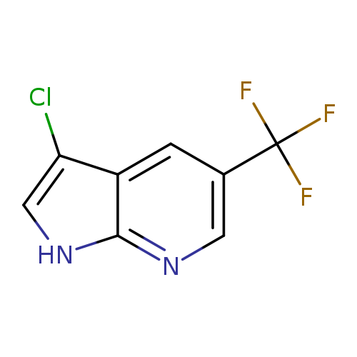 3-Chloro-5-(trifluoromethyl)-1H-pyrrolo[2,3-b]pyridine