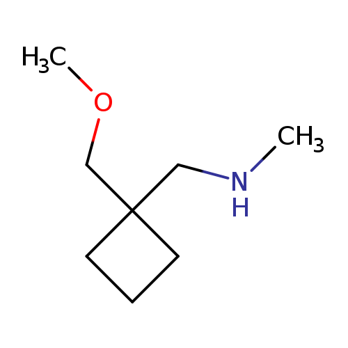 {[1-(methoxymethyl)cyclobutyl]methyl}(methyl)amine