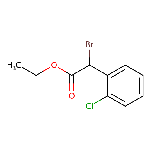 Benzeneacetic acid, .alpha.-broMo-2-chloro-, ethyl ester
