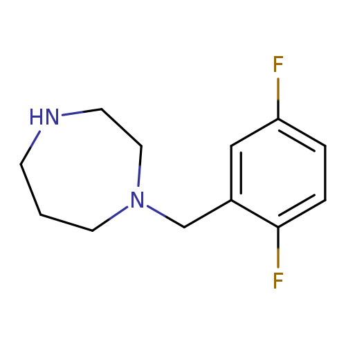 1-[(2,5-difluorophenyl)methyl]-1,4-diazepane