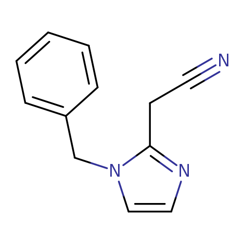 2-(1-benzyl-1H-imidazol-2-yl)acetonitrile