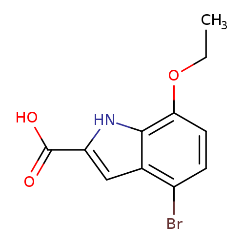 4-Bromo-7-ethoxy-1h-indole-2-carboxylic acid