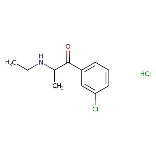 1-(3-chlorophenyl)-2-(ethylamino)propan-1-one,monohydrochloride