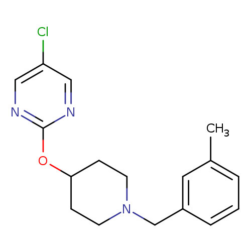 5-chloro-2-({1-[(3-methylphenyl)methyl]piperidin-4-yl}oxy)pyrimidine