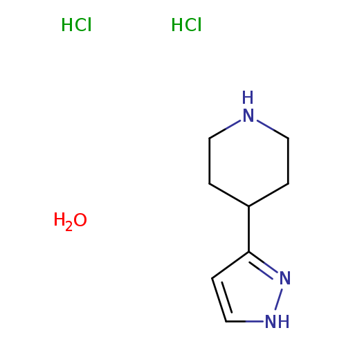 Piperidine, 4-(1H-pyrazol-3-yl)-, dihydrochloride