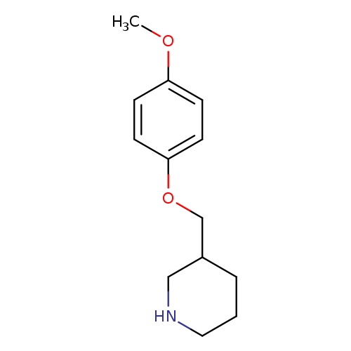 3-[(4-Methoxyphenoxy)methyl]piperidine