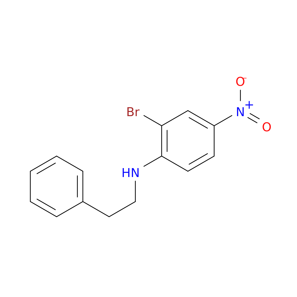 2-bromo-4-nitro-N-(2-phenylethyl)aniline