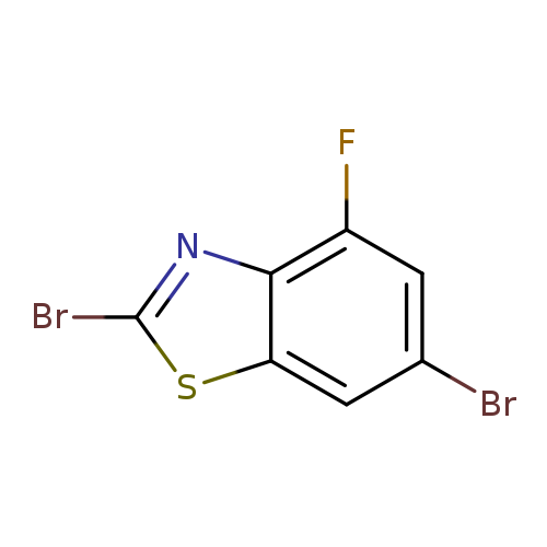 Benzothiazole, 2,6-dibromo-4-fluoro-