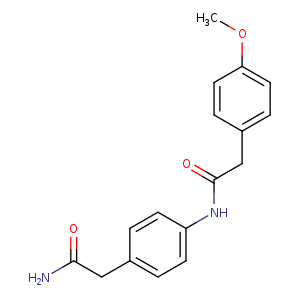 N-[4-(carbamoylmethyl)phenyl]-2-(4-methoxyphenyl)acetamide