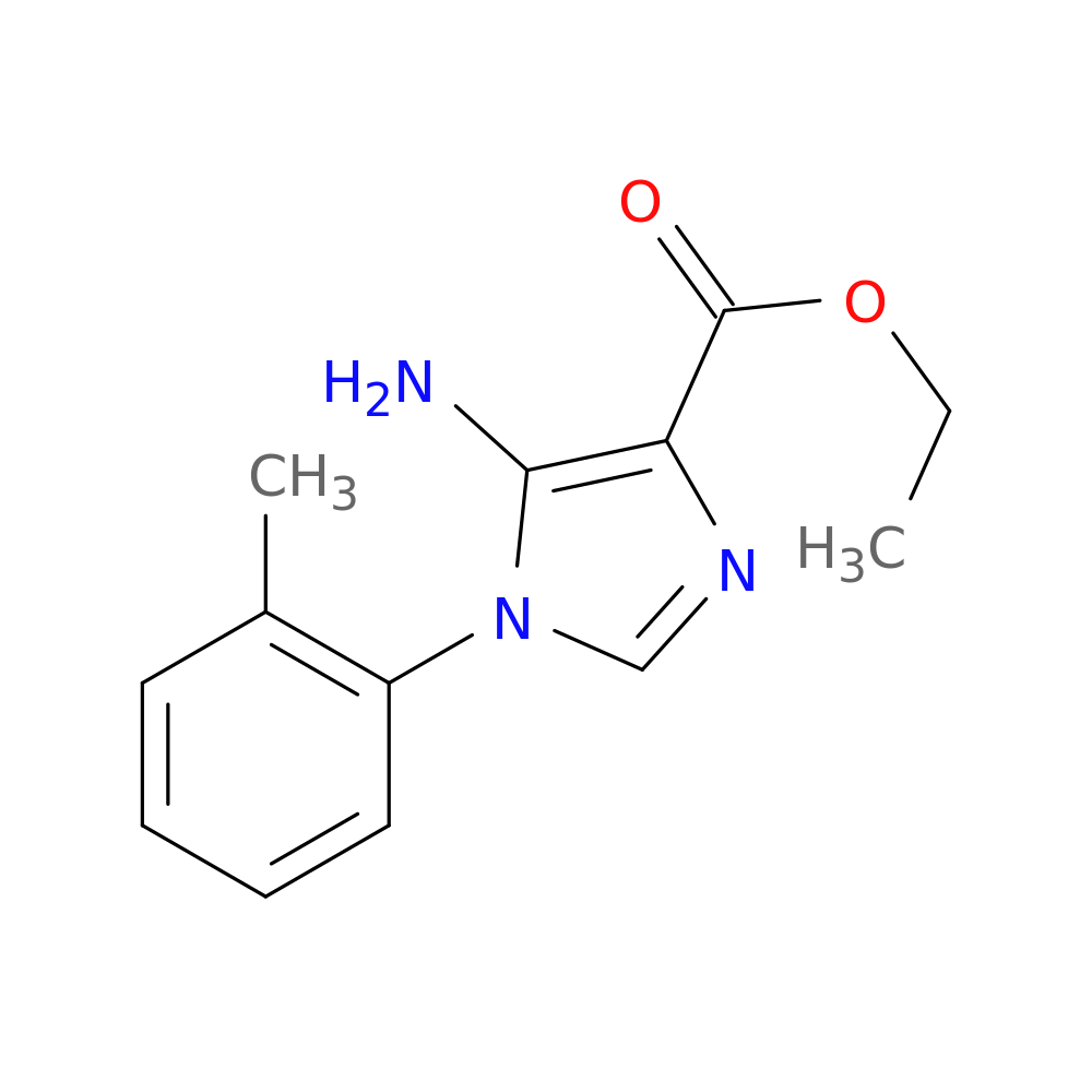 ethyl 5-amino-1-(2-methylphenyl)-1H-imidazole-4-carboxylate