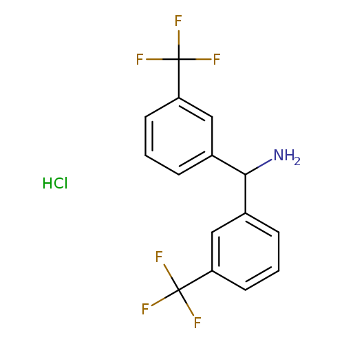 bis[3-(trifluoromethyl)phenyl]methanamine hydrochloride