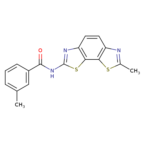 3-methyl-N-{11-methyl-3,12-dithia-5,10-diazatricyclo[7.3.0.0^{2,6}]dodeca-1(9),2(6),4,7,10-pentaen-4-yl}benzamide