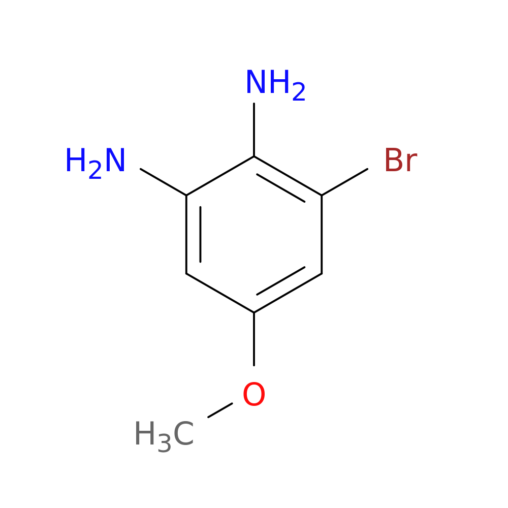 3-bromo-5-methoxybenzene-1,2-diamine