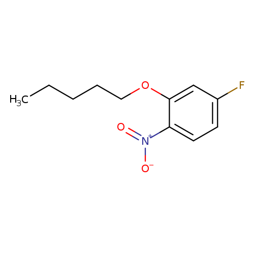4-Fluoro-1-nitro-2-(pentyloxy)benzene