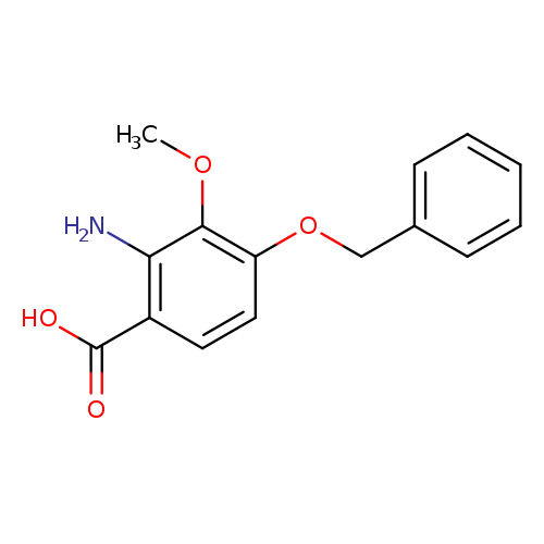 2-Amino-4-(benzyloxy)-3-methoxybenzoic acid