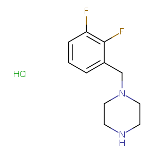 1-[(2,3-difluorophenyl)methyl]piperazine hydrochloride