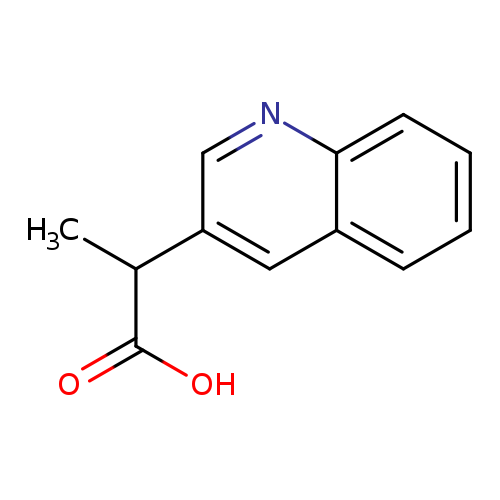 2-(quinolin-3-yl)propanoic acid