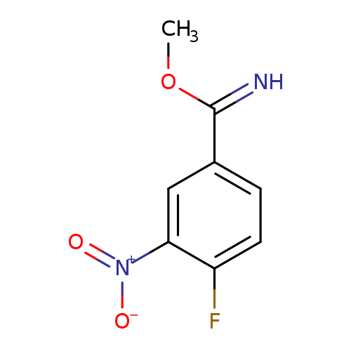 methyl 4-fluoro-3-nitrobenzene-1-carboximidate