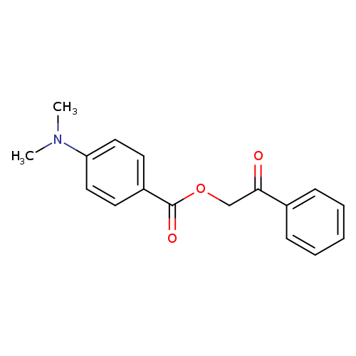 4-(Dimethylamino)benzoic acid phenacyl ester