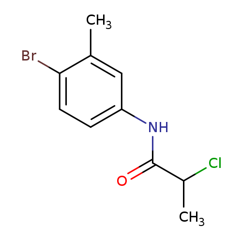 N-(4-bromo-3-methylphenyl)-2-chloropropanamide