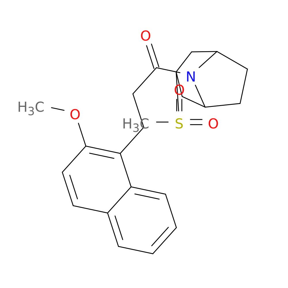 1-{3-methanesulfonyl-8-azabicyclo[3.2.1]octan-8-yl}-3-(2-methoxynaphthalen-1-yl)propan-1-one