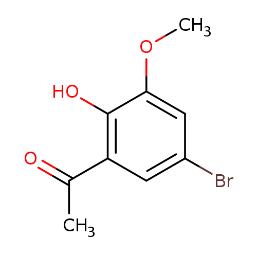 1-(5-bromo-2-hydroxy-3-methoxyphenyl)ethan-1-one