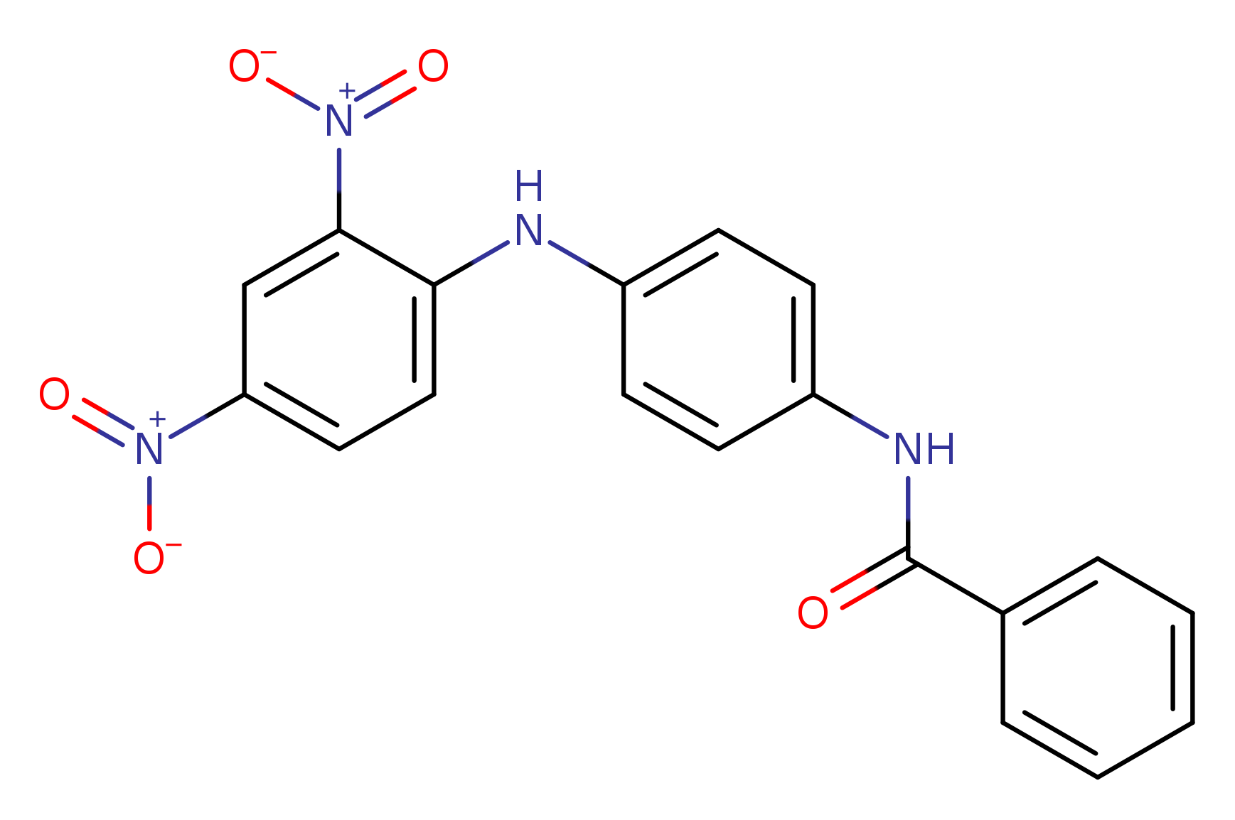 N-{4-[(2,4-dinitrophenyl)amino]phenyl}benzamide