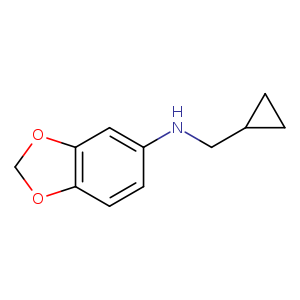 N-(CYCLOPROPYLMETHYL)-2H-1,3-BENZODIOXOL-5-AMINE