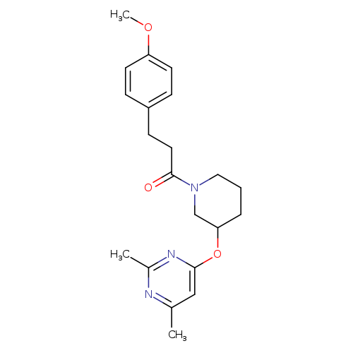 1-{3-[(2,6-dimethylpyrimidin-4-yl)oxy]piperidin-1-yl}-3-(4-methoxyphenyl)propan-1-one