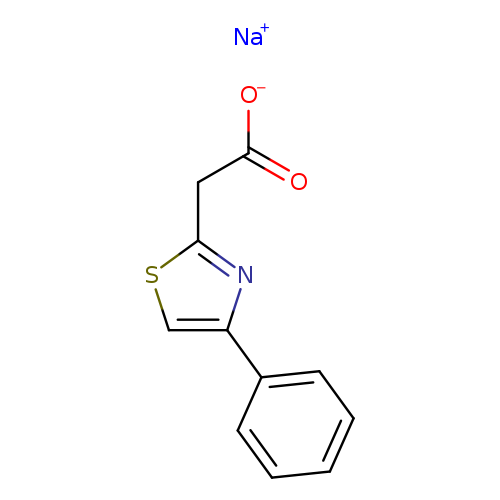sodium 2-(4-phenyl-1,3-thiazol-2-yl)acetate