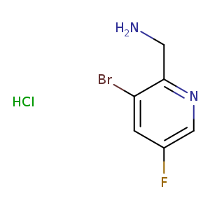 (3-Bromo-5-fluoropyridin-2-yl)methanamine hydrochloride