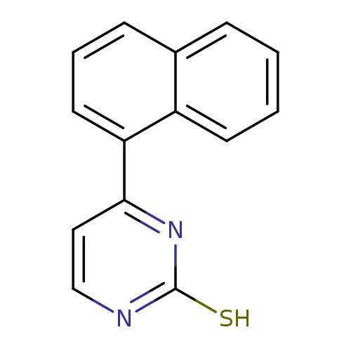 4-(naphthalen-1-yl)pyrimidine-2-thiol
