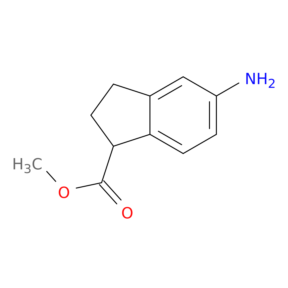 5-Amino-2,3-dihydro-1H-indene-1-carboxylic acid methyl ester