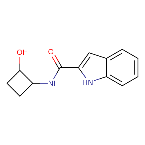 N-(2-hydroxycyclobutyl)-1H-indole-2-carboxamide