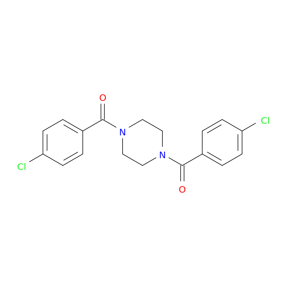 1,4-BIS(4-CHLOROBENZOYL)-PIPERAZINE