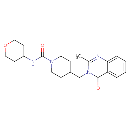 4-[(2-methyl-4-oxo-3,4-dihydroquinazolin-3-yl)methyl]-N-(oxan-4-yl)piperidine-1-carboxamide
