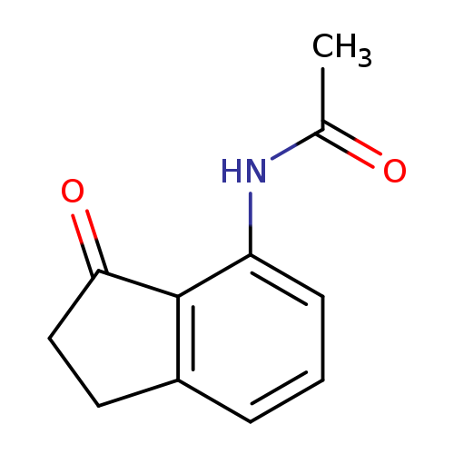 N-(3-oxo-2,3-dihydro-1H-inden-4-yl)acetamide