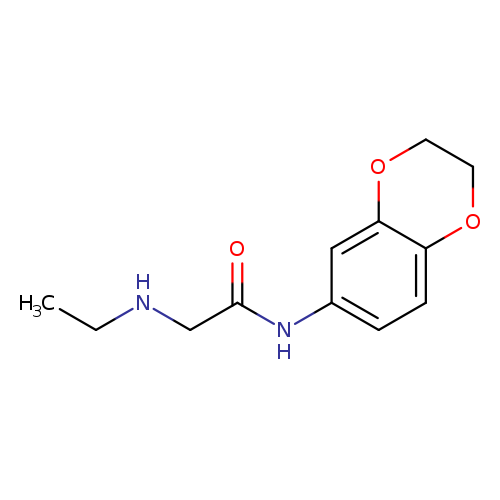Acetamide, N-(2,3-dihydro-1,4-benzodioxin-6-yl)-2-(ethylamino)-