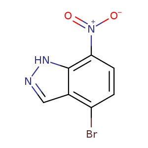 1H-Indazole, 4-bromo-7-nitro-