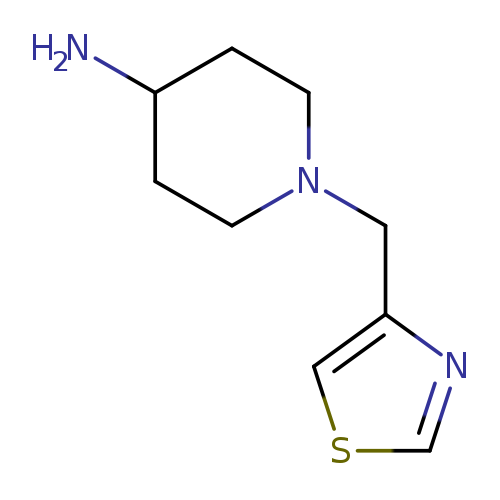 1-[(1,3-Thiazol-4-yl)methyl]piperidin-4-amine