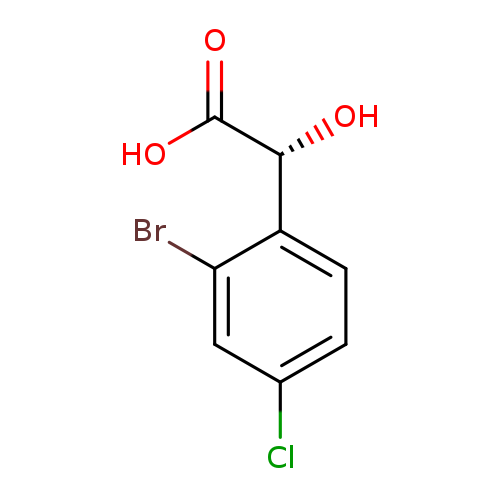 (2R)-2-(2-bromo-4-chlorophenyl)-2-hydroxyaceticacid