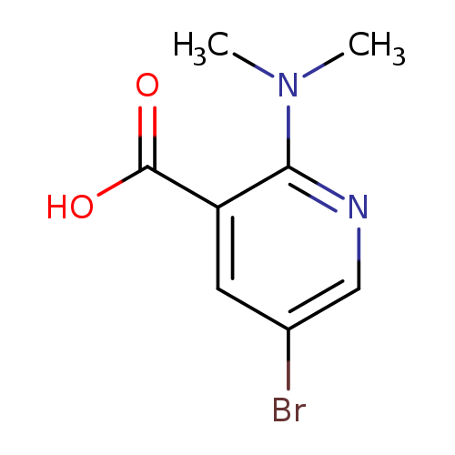 5-bromo-2-(dimethylamino)pyridine-3-carboxylic acid