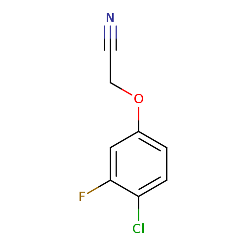 2-(4-chloro-3-fluorophenoxy)acetonitrile